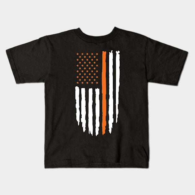 MS Flag Kids T-Shirt by Shop Chandman Designs 